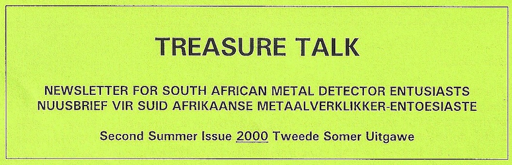13 - Treasure Talk Oct - Dec  2000