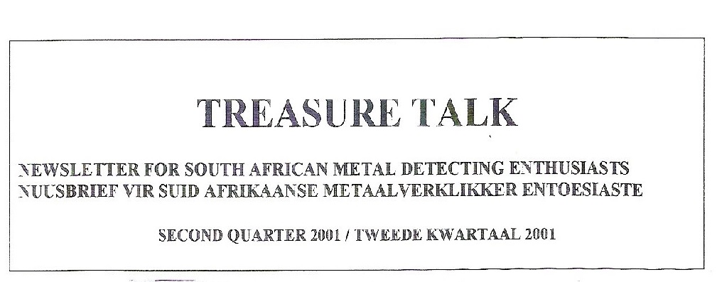 15 - Treasure Talk Apr - Jun  2001
